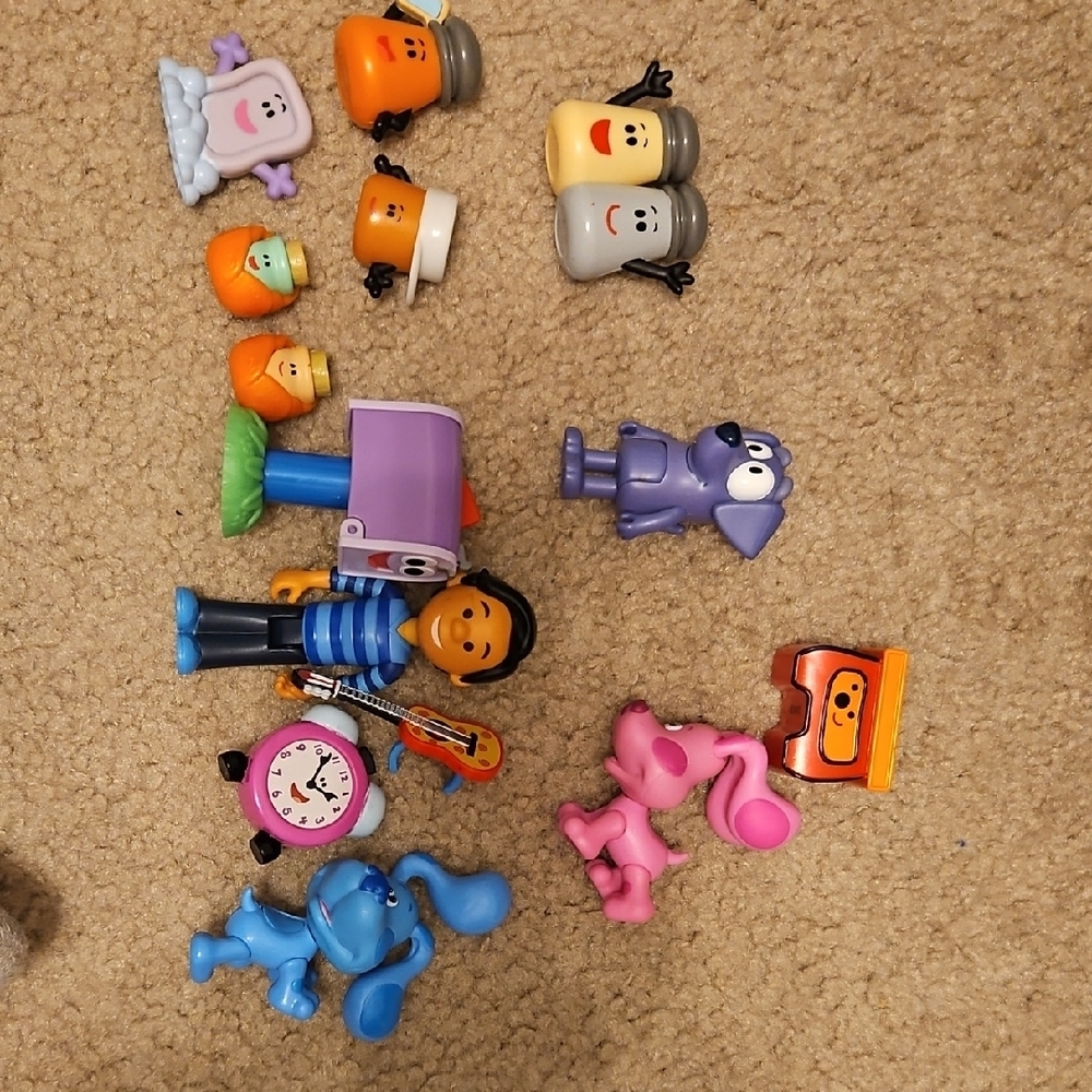 Colorful Cartoon Character Toy Set